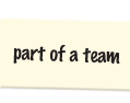 part of a team